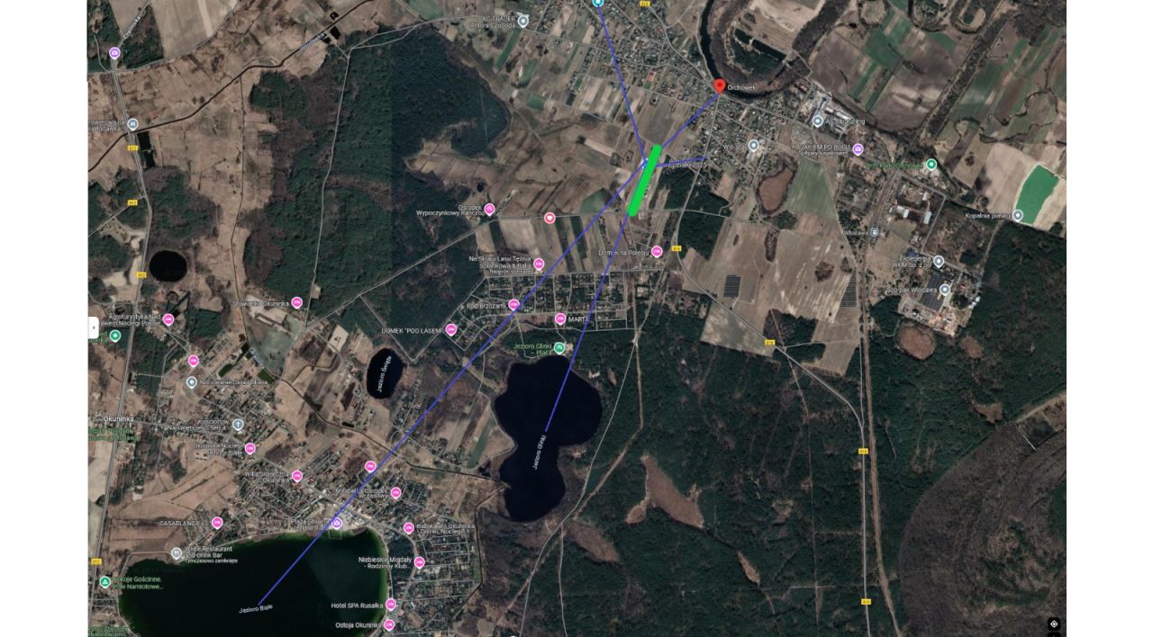 Działka budowlana Orchówek, ul. Tarasowa