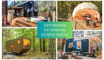 Działka leśna Żebrowo