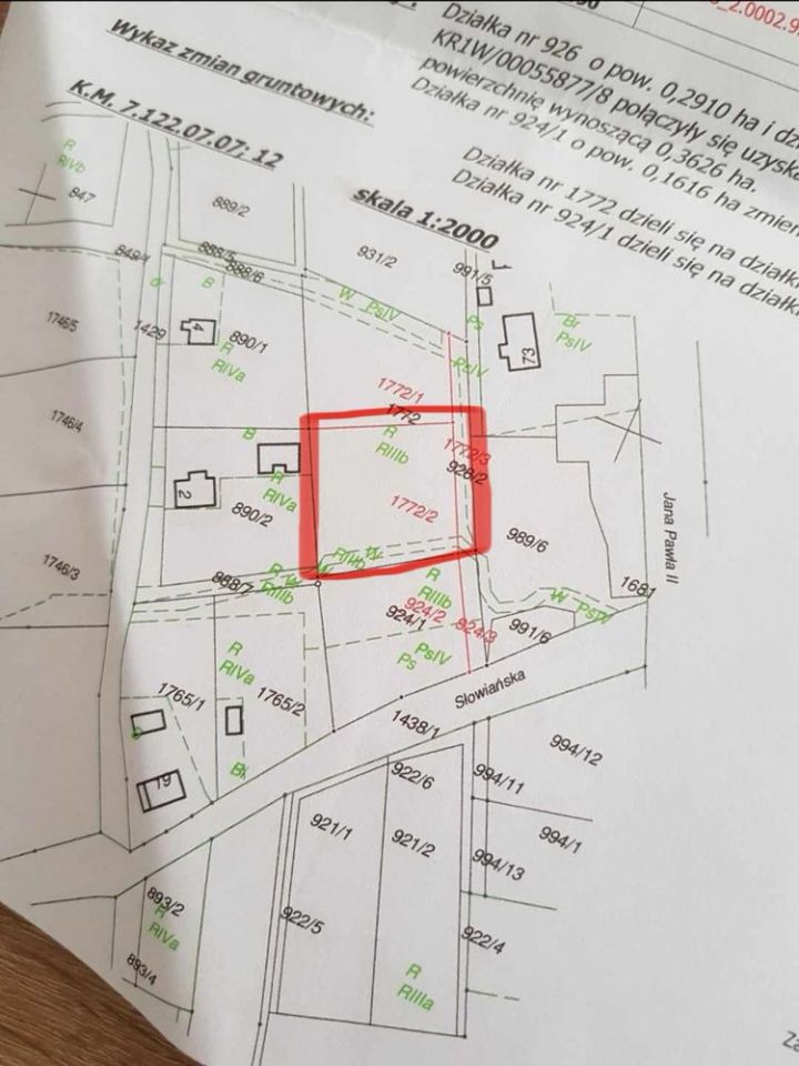 Działka budowlana Radocza, ul. Słowiańska. Zdjęcie 2