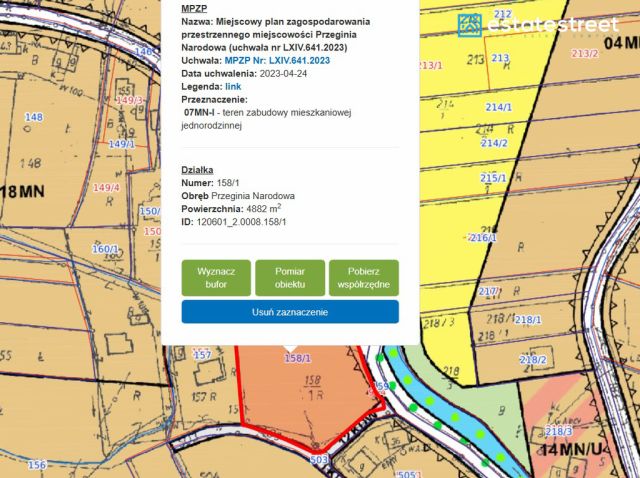 Działka budowlana Przeginia Narodowa, ul. Zachodnia. Zdjęcie 14