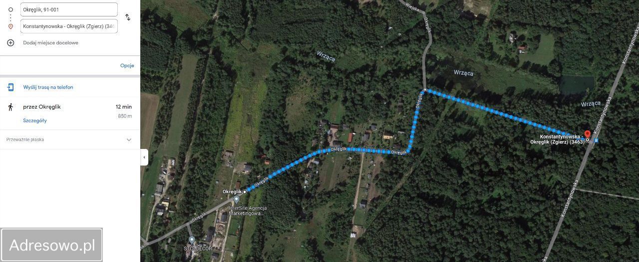 Działka budowlana Zgierz Okręglik, ul. Okręglik. Zdjęcie 10