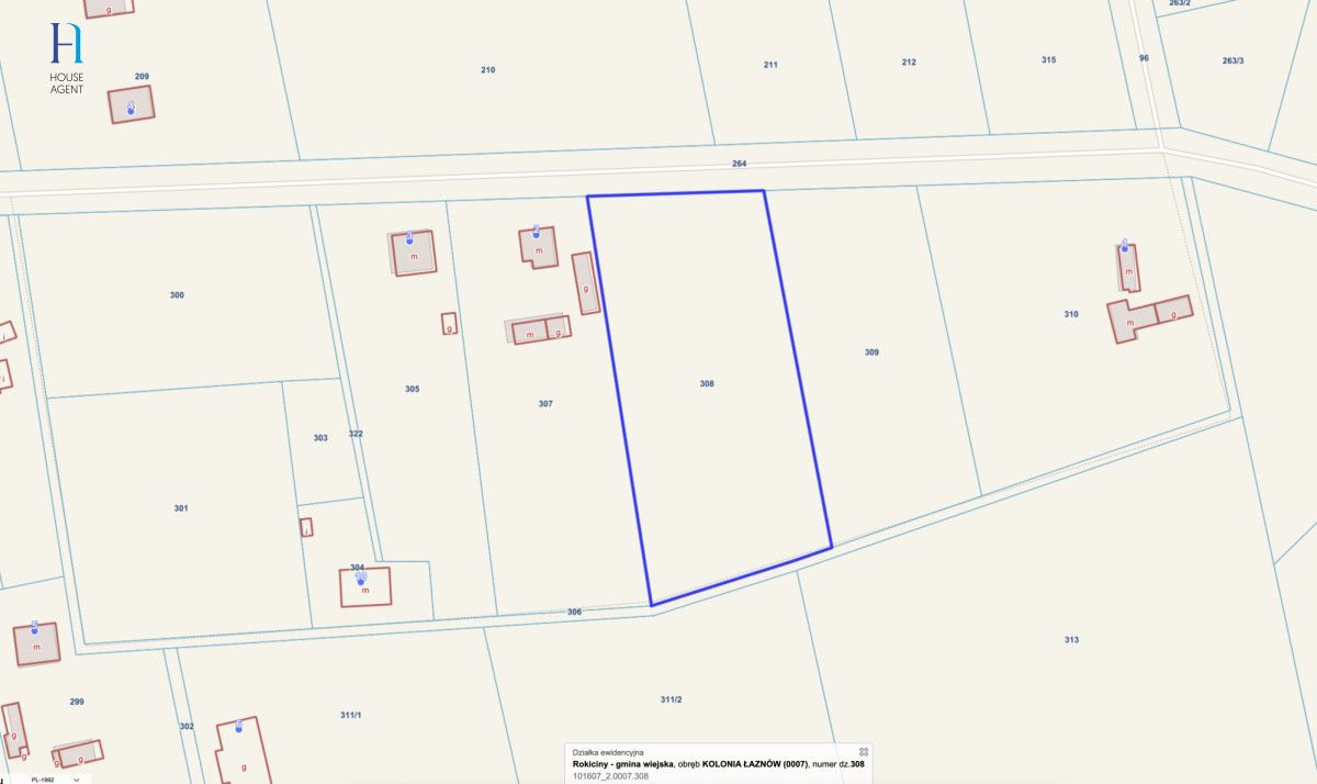 Działka siedliskowa Kolonia Łaznów. Zdjęcie 15