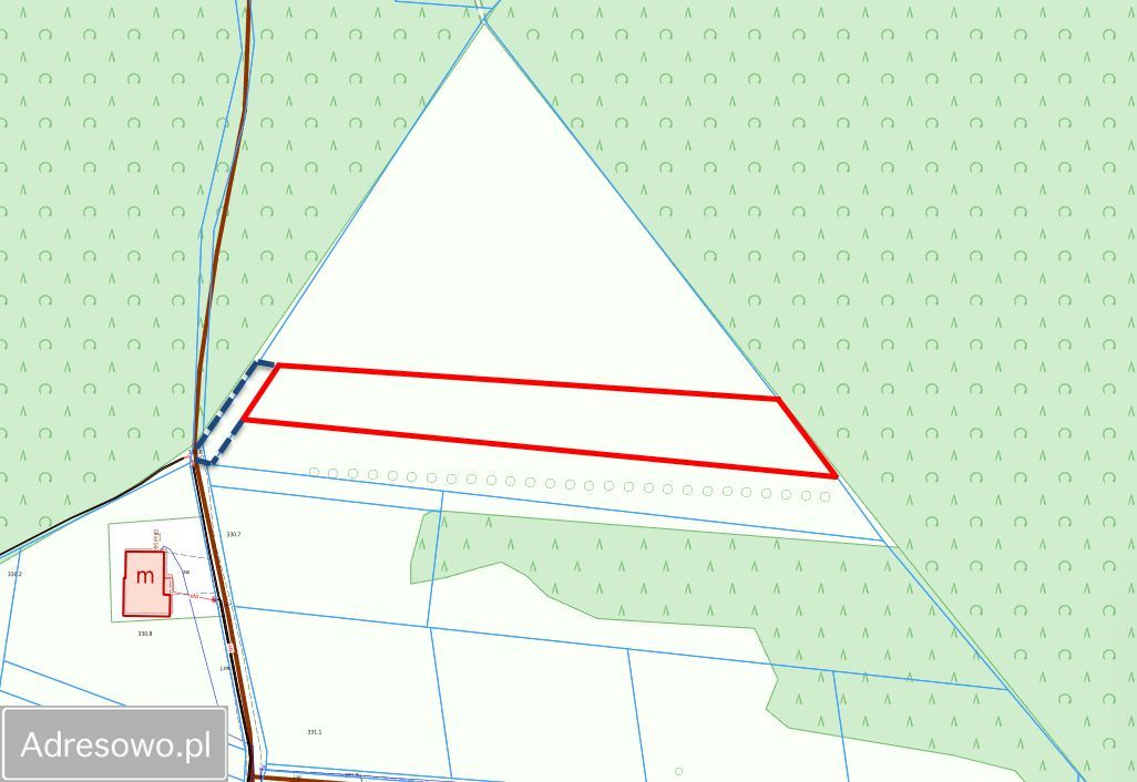 Działka budowlana Płaza, ul. Juliusza Kossaka. Zdjęcie 3