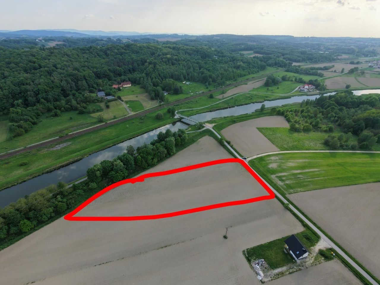 Działka rolno-budowlana Kossowa. Zdjęcie 6