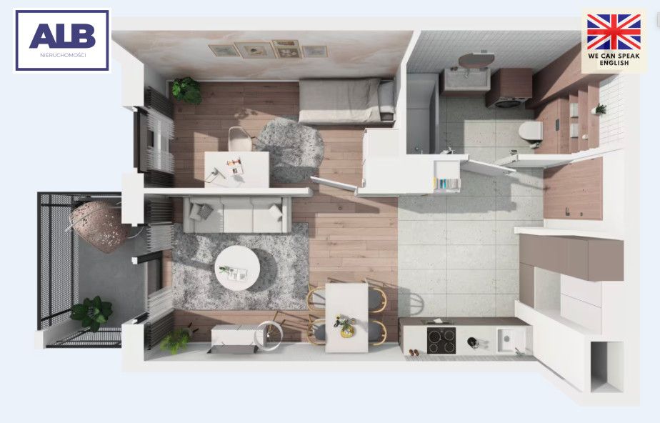 Mieszkanie 2-pokojowe Poznań Jeżyce. Zdjęcie 8