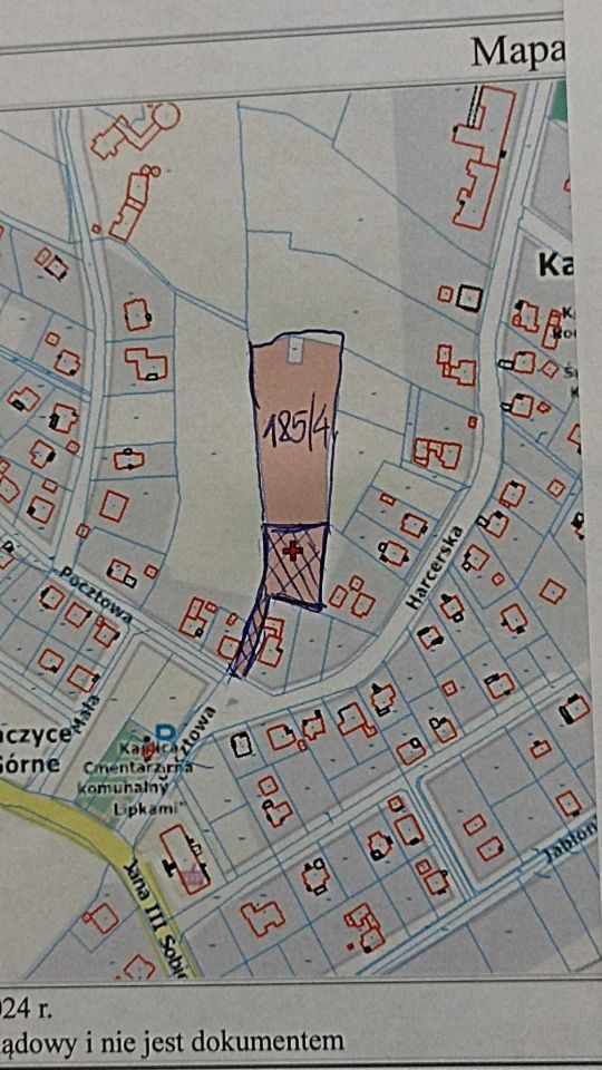 Działka budowlana Kaczyce, ul. Harcerska. Zdjęcie 6