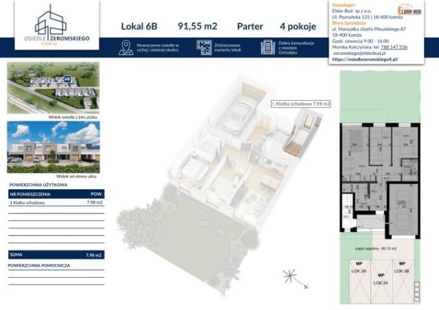 dom wolnostojący, 4 pokoje Ostrołęka, ul. Stefana Żeromskiego. Zdjęcie 10