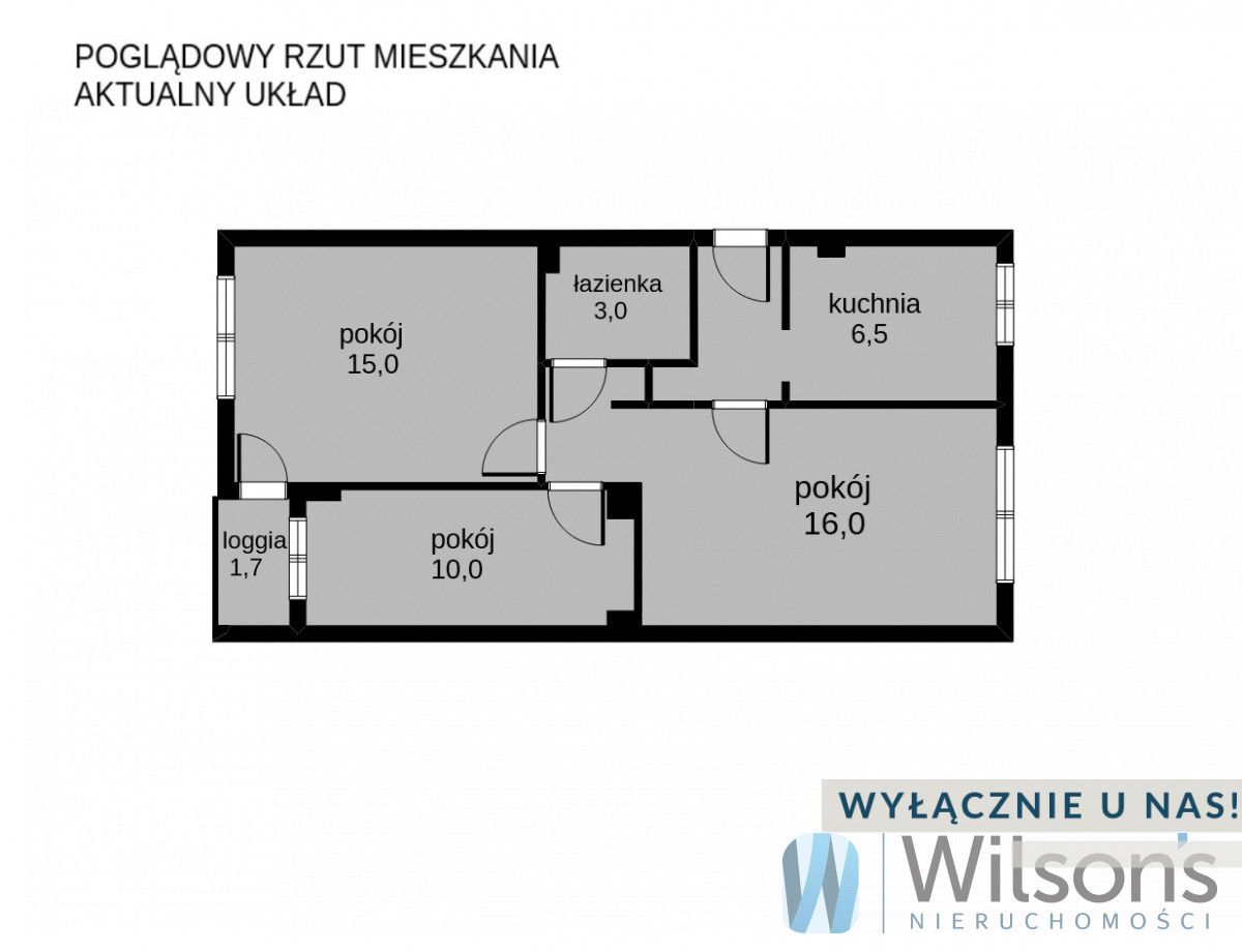 Mieszkanie 3-pokojowe Warszawa Bródno, ul. Toruńska