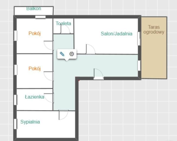 Mieszkanie 4-pokojowe Rzeszów, ul. Zabłocie. Zdjęcie 12