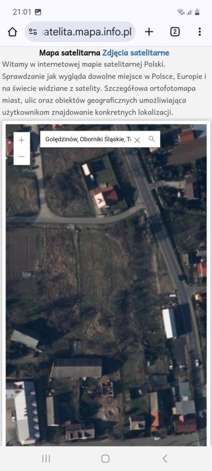 Działka budowlana Golędzinów