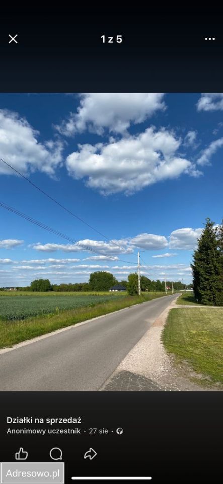 Działka budowlana Kampinos A. Zdjęcie 3