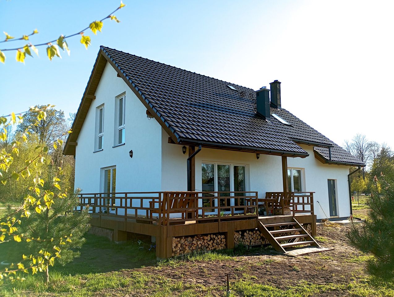 dom wolnostojący, 6 pokoi Brudzewo