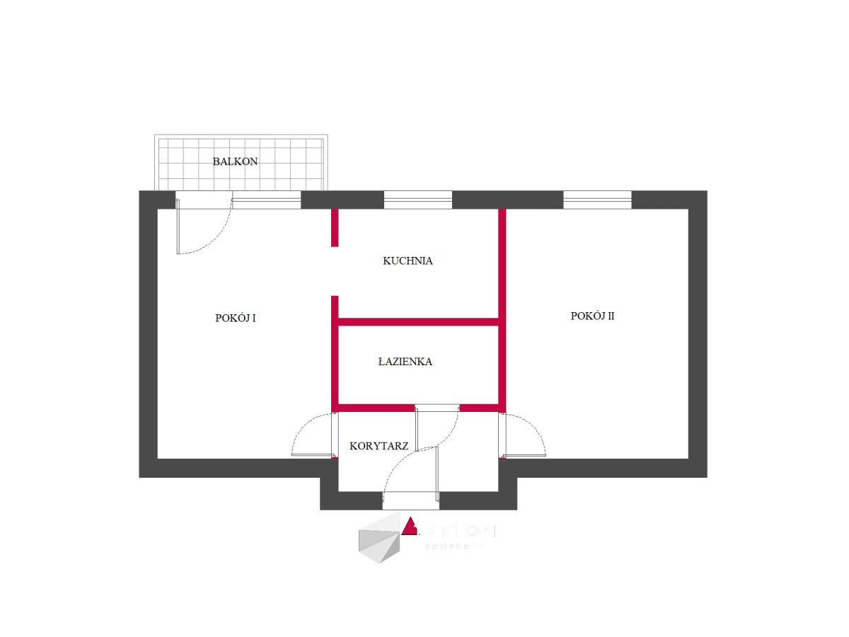 Mieszkanie 2-pokojowe Łódź Teofilów, ul. Tomasza Judyma. Zdjęcie 6