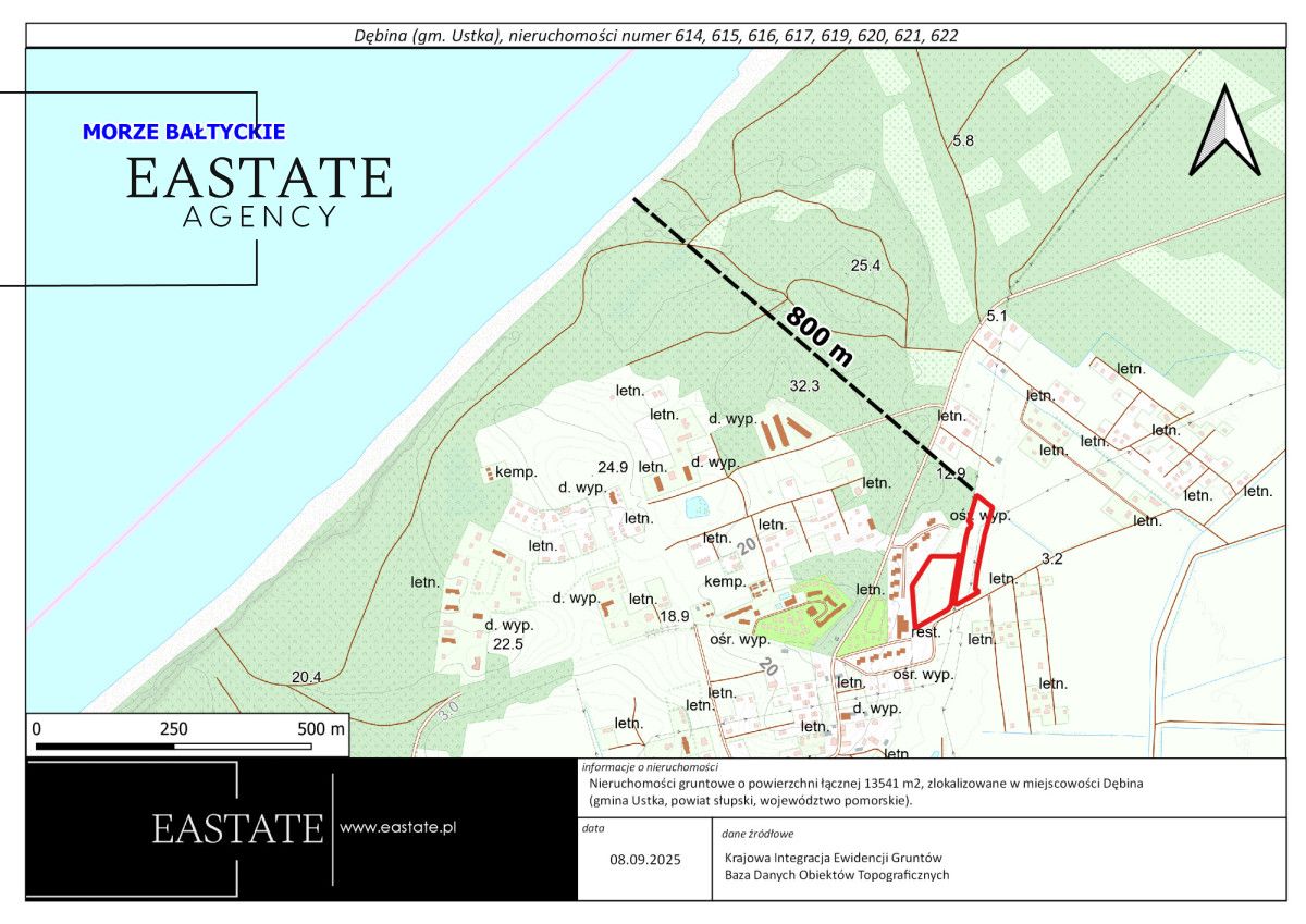 Działka inwestycyjna Ustka. Zdjęcie 3
