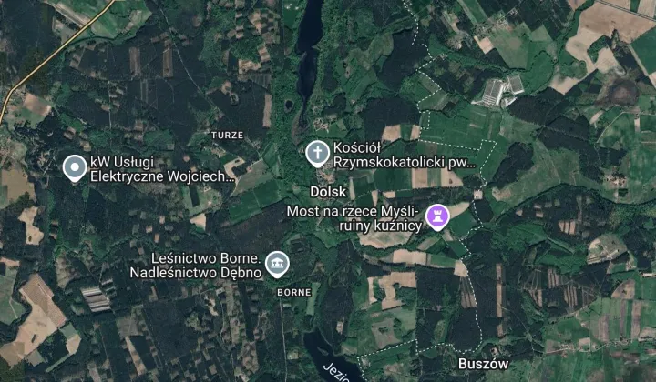 Działka rolna Dolsk