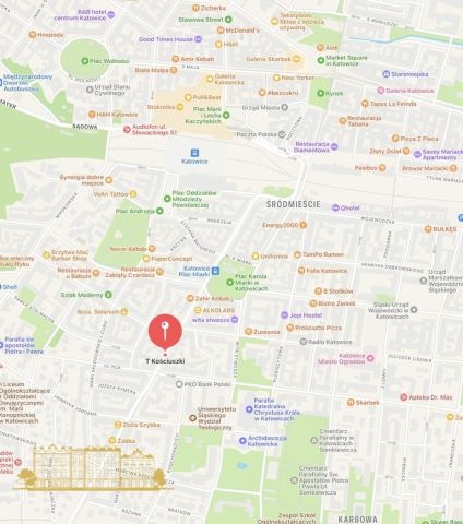 Mieszkanie 2-pokojowe Katowice, ul. Tadeusza Kościuszki. Zdjęcie 9