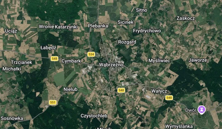 Działka budowlana Wąbrzeźno