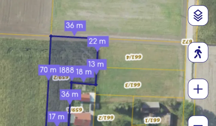 Działka budowlana Osusz