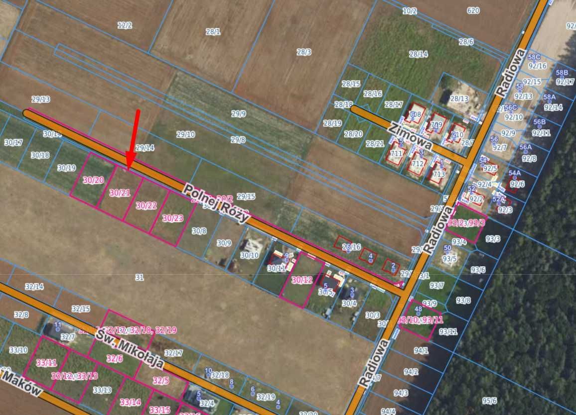 Działka budowlana Wola Rasztowska, ul. Polnej Róży. Zdjęcie 7