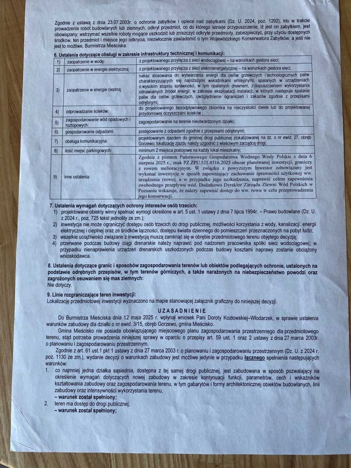 Działka budowlana Gorzewo. Zdjęcie 7