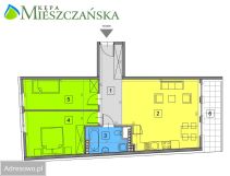 Mieszkanie 3-pokojowe Wrocław Śródmieście, ul. Romana Dmowskiego