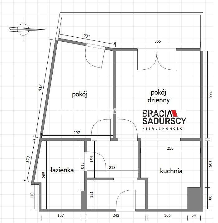 Mieszkanie 2-pokojowe Kraków Dębniki, ul. dr. Jana Piltza. Zdjęcie 19