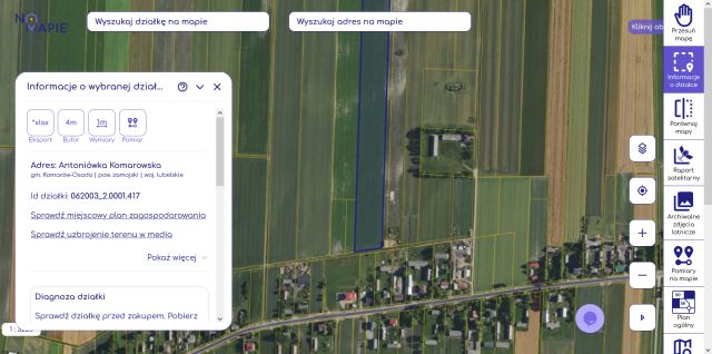 Działka rolna Antoniówka. Zdjęcie 1