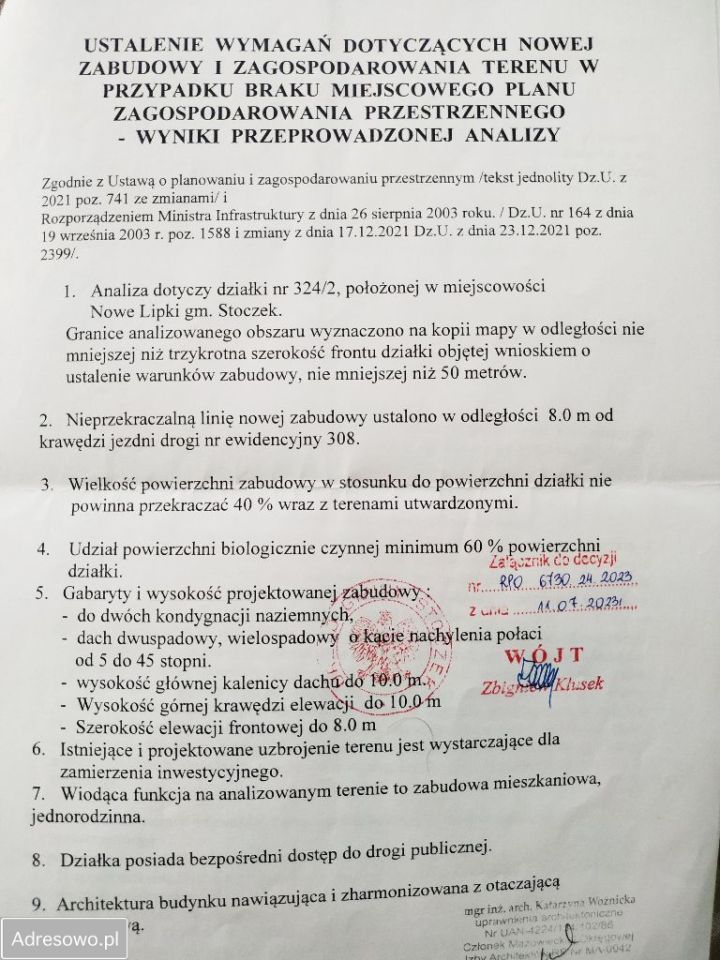 Działka budowlana Nowe Lipki. Zdjęcie 13