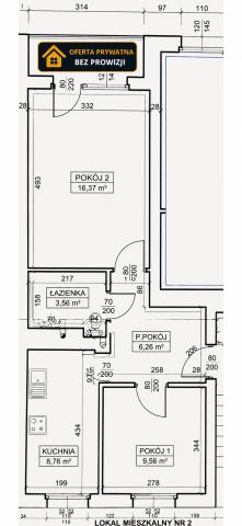 Mieszkanie 2-pokojowe Kraków Nowa Huta, ul. Architektów. Zdjęcie 13