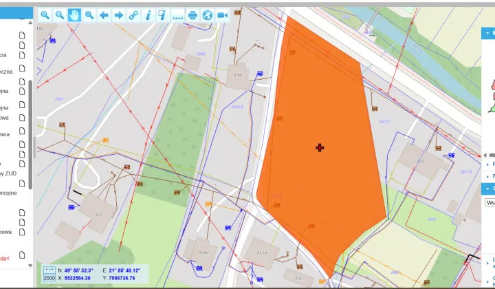 Działka inwestycyjna Lubenia