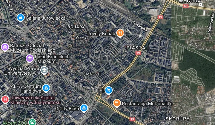 Mieszkanie 3-pokojowe Białystok Piasta, ul. Bolesława Chrobrego