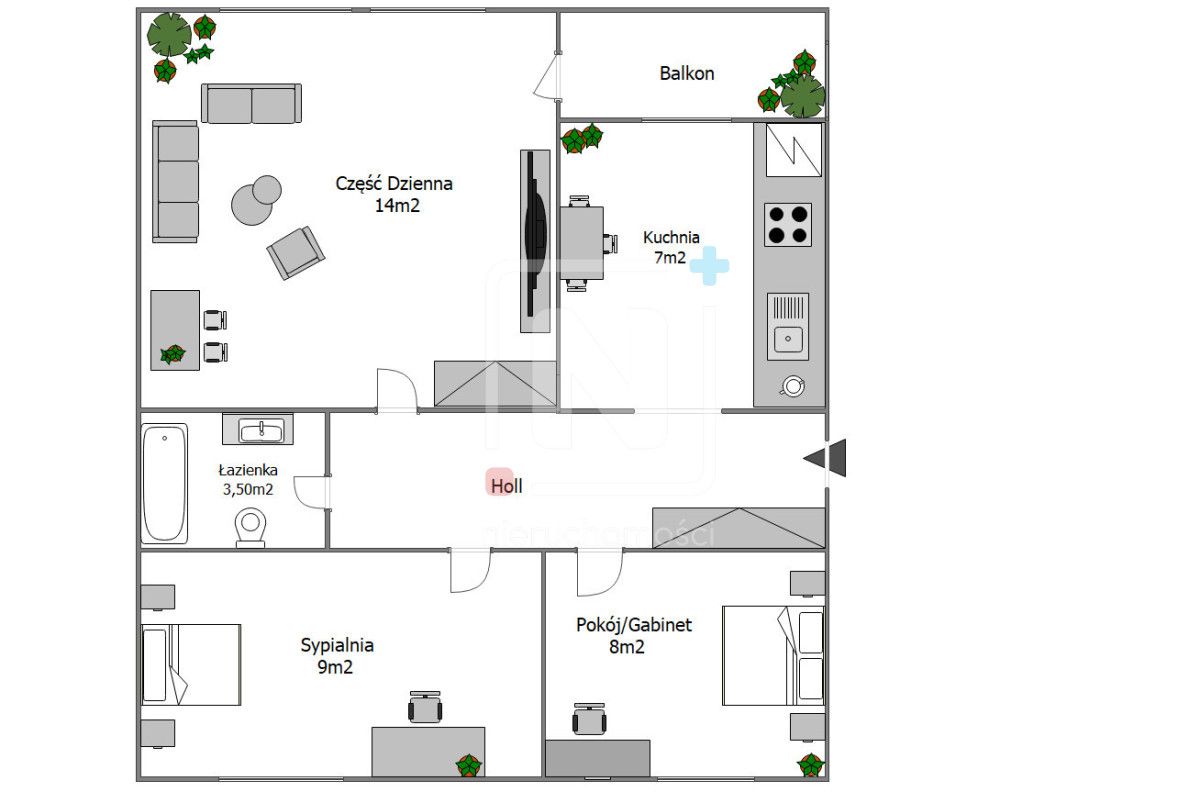 Mieszkanie 3-pokojowe Warszawa Praga-Południe, ul. Afrykańska. Zdjęcie 4