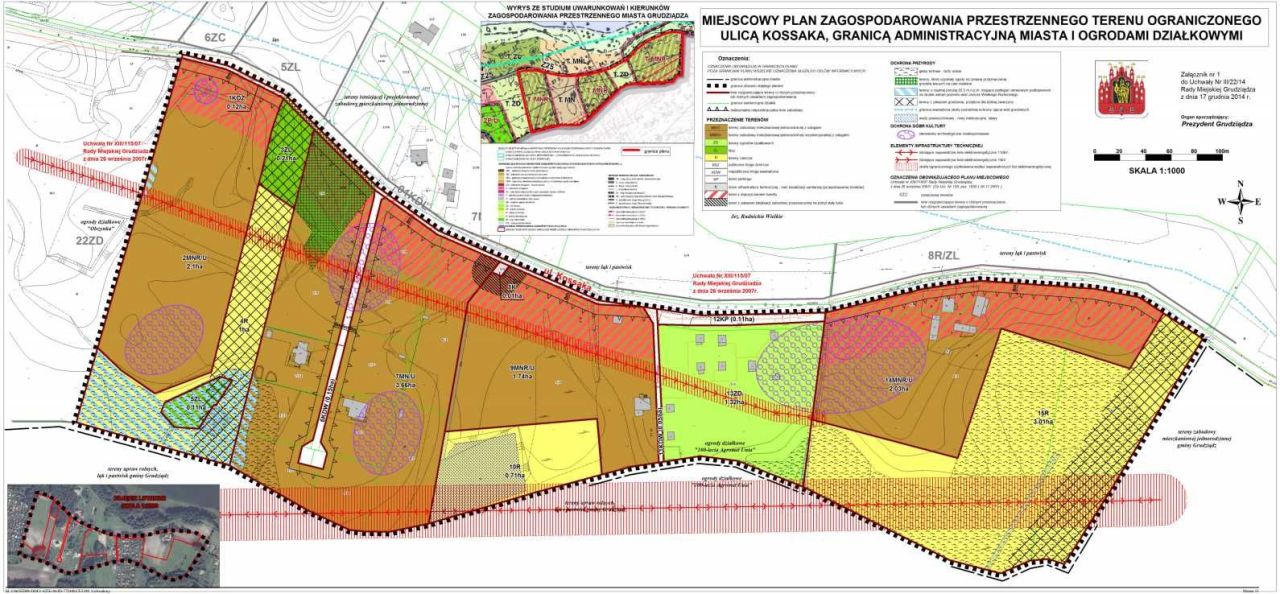 Działka budowlana Grudziądz Rudnik, ul. Wojciecha Kossaka. Zdjęcie 3