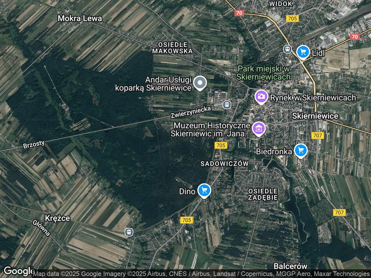 Działka budowlana Skierniewice, ul. Sosnowa