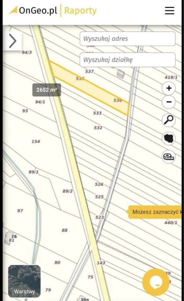 Działka budowlana Kierz. Zdjęcie 6