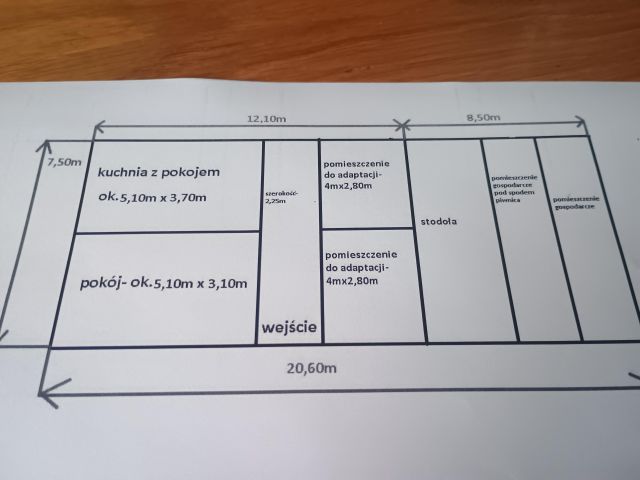 dom wolnostojący, 2 pokoje Malinówka Koźliniec. Zdjęcie 9