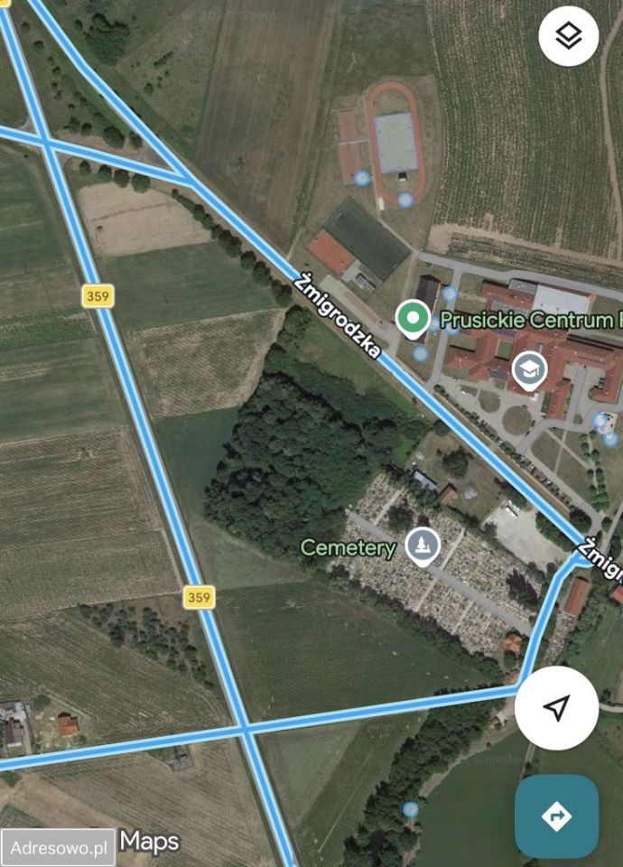 Działka inwestycyjna Prusice, ul. Żmigrodzka. Zdjęcie 1