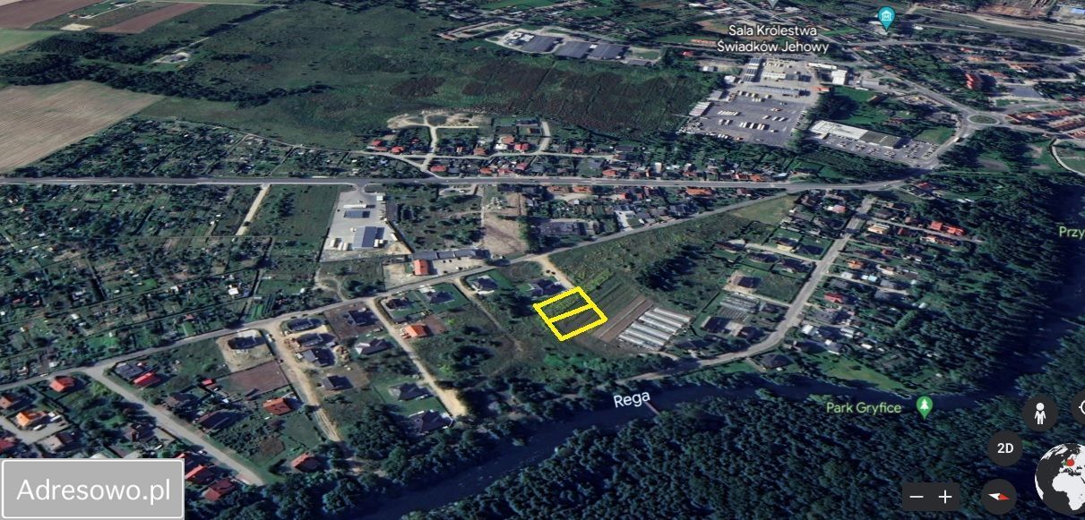 Działka budowlana Gryfice, ul. Wrzosowa. Zdjęcie 2