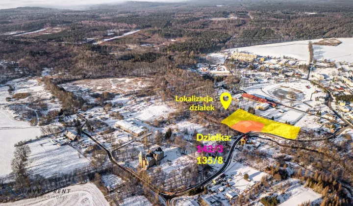 Działka rekreacyjna Tychowo