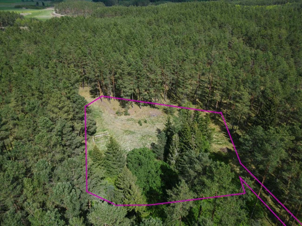 Działka budowlana Małe Chełmy. Zdjęcie 4