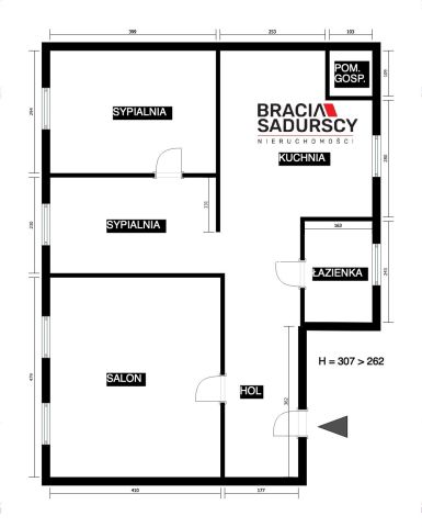 Mieszkanie 3-pokojowe Kraków Salwator, ul. Królowej Jadwigi. Zdjęcie 25