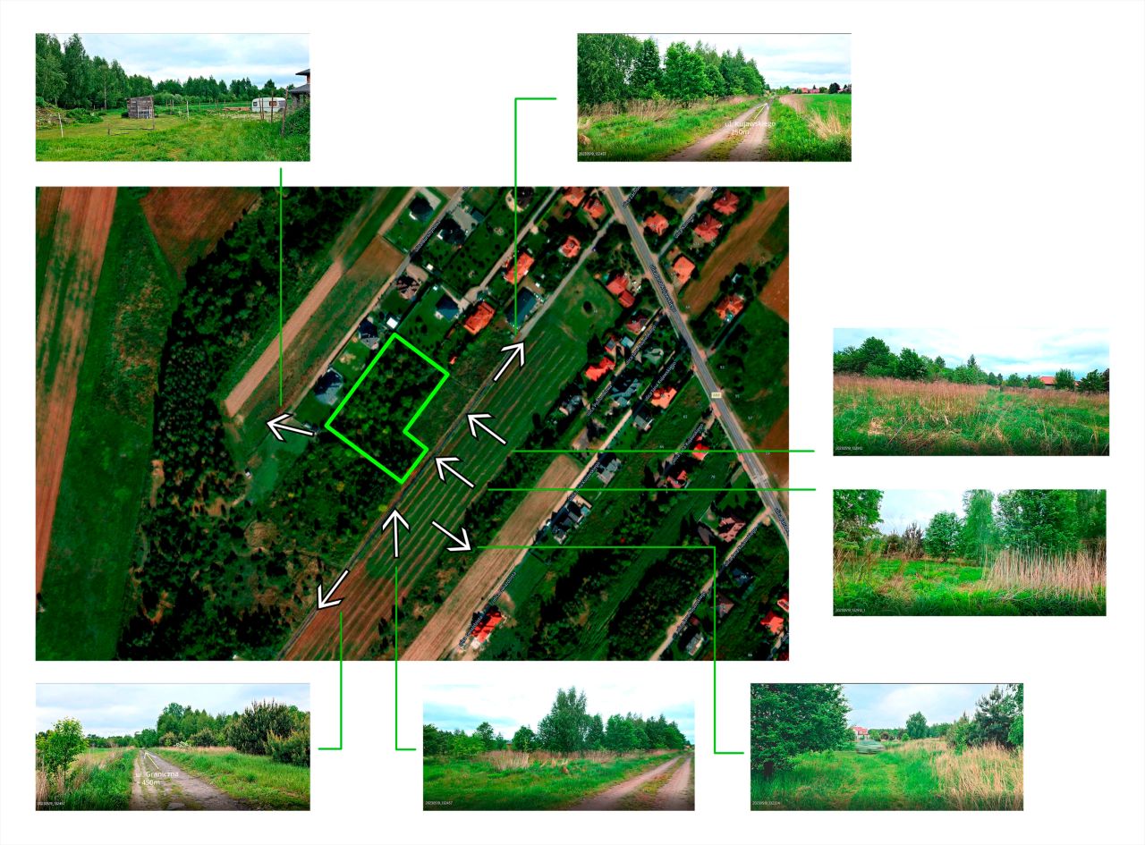 Działka budowlana Wyględy, ul. Majowa. Zdjęcie 4