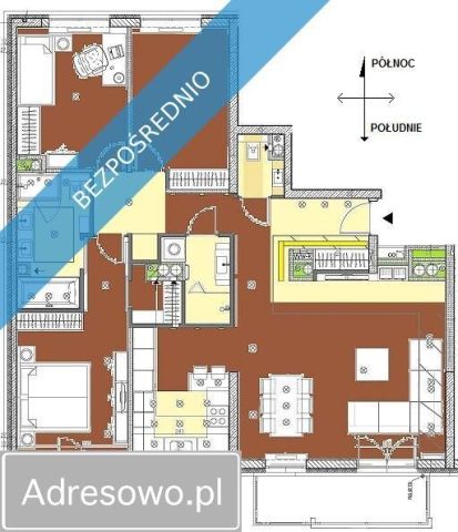 Mieszkanie 4-pokojowe Warszawa Wola, ul. Zawiszy. Zdjęcie 15