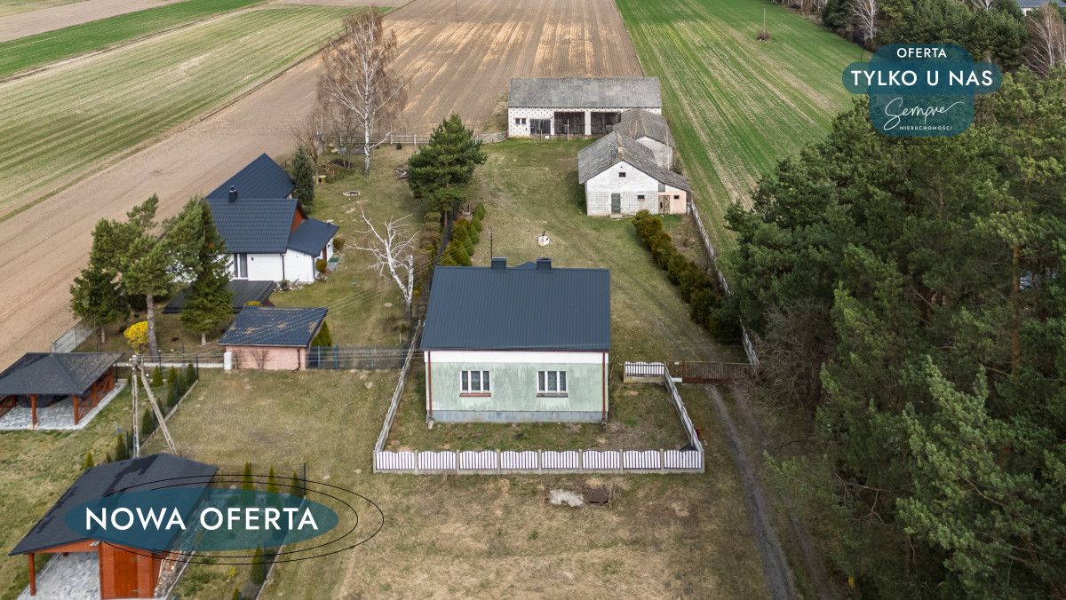 dom wolnostojący, 3 pokoje Rzeczyca. Zdjęcie 1