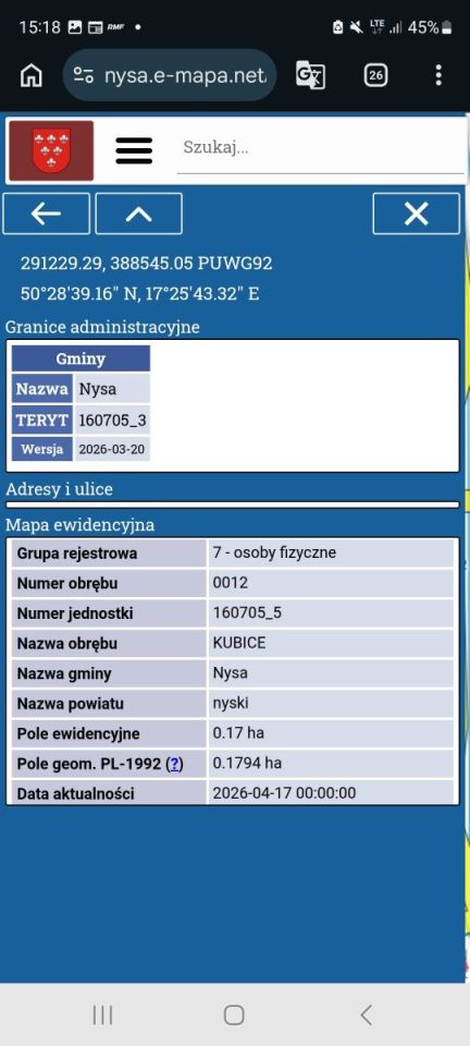 Działka budowlana Kubice. Zdjęcie 2