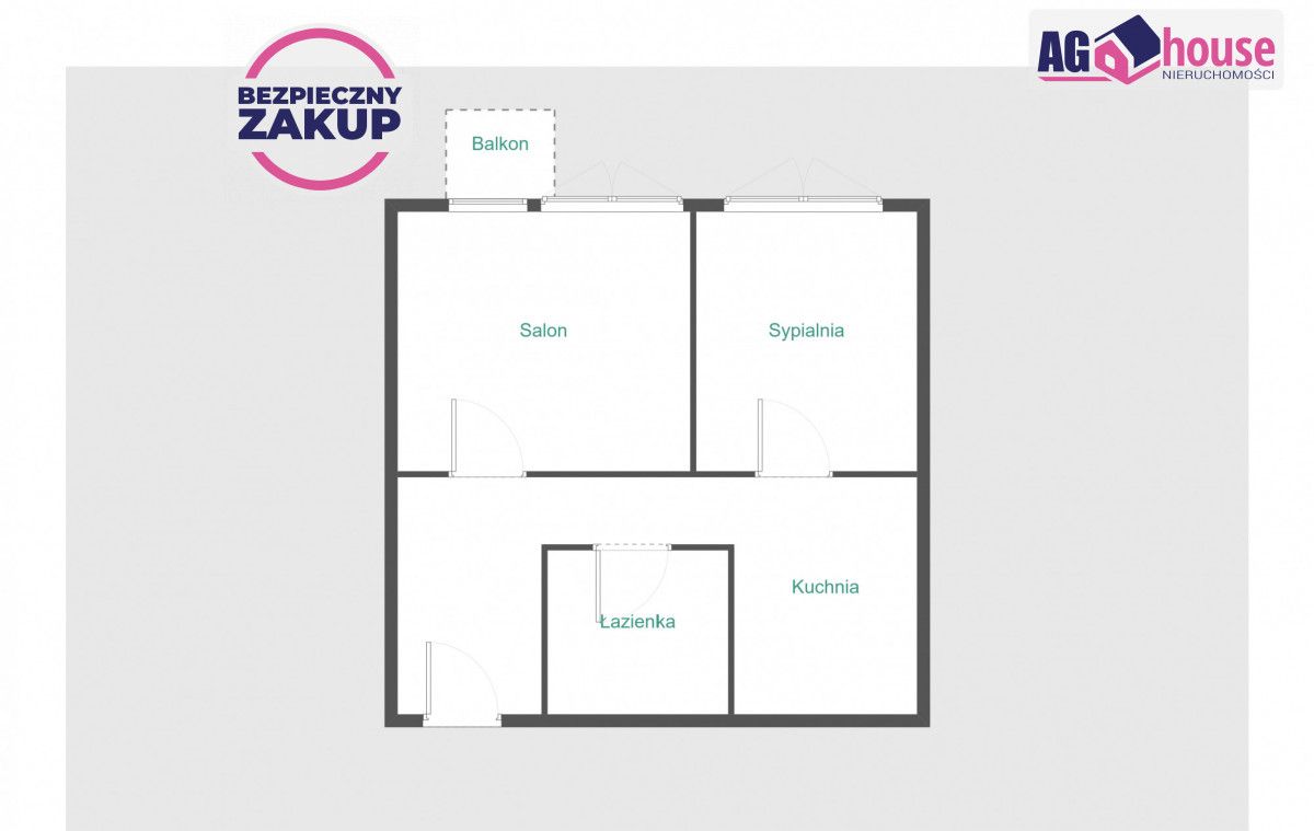 Mieszkanie 2-pokojowe Gdańsk Żabianka, ul. Jakuba Wejhera