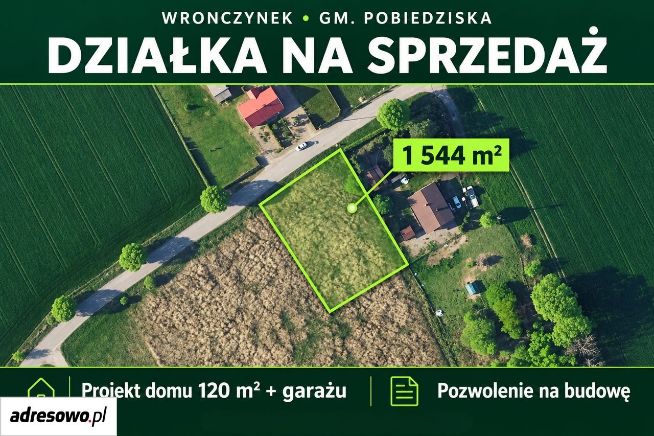 Działka budowlana Wronczynek, ul. Opieńkowa. Zdjęcie 1