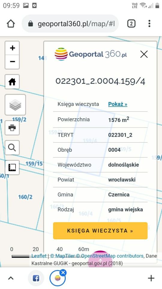 Działka rolna Dobrzykowice, ul. Ogrodowa. Zdjęcie 3
