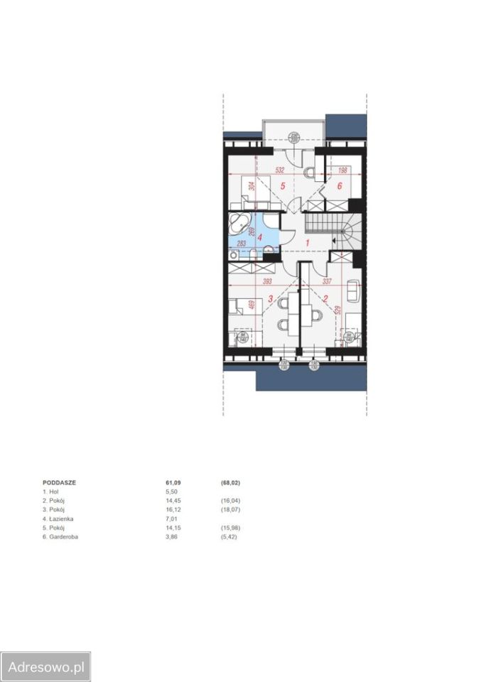 dom szeregowy, 5 pokoi Kępa, ul. Kasztanowa. Zdjęcie 3