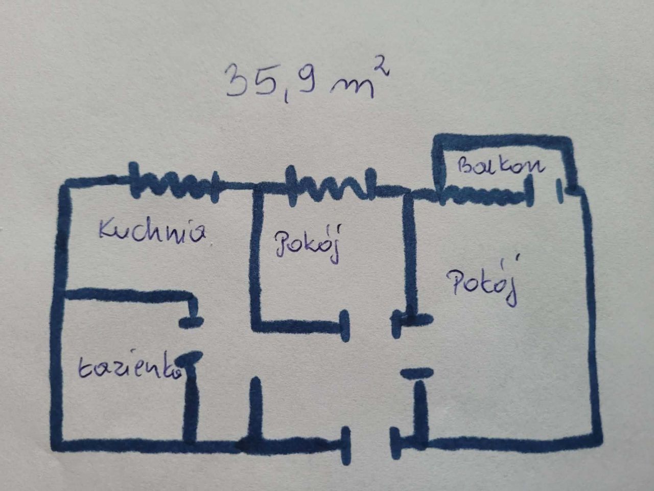 Mieszkanie 2-pokojowe Włocławek, ul. Izabeli Zbiegniewskiej. Zdjęcie 7